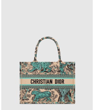 디올 북 토트백 미디움 트왈 드 주이 M1296