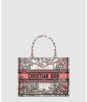 디올 북 토트백 미디움 멀티컬러 M1296