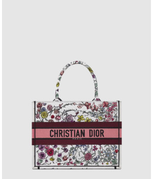 디올 북 토트백 미디움 멀티컬러 M1296