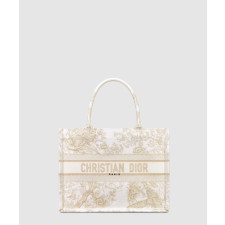 디올 북 토트백 미디움 멀티컬러 M1296