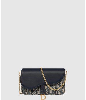 디올 새들 체인 파우치 S5907