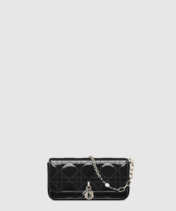 디올 레이디 디올 휴대폰 체인 미니백 S0977