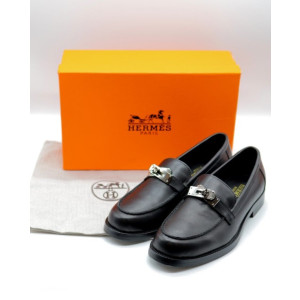 (국내배송) 에르메스 데이 켈리 로퍼 블랙 은장