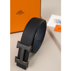 (국내배송) 에르메스 H 벨트 버클 & 리버서블 가죽 스트랩 양면벨트