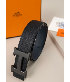 (국내배송) 에르메스 H 벨트 버클 & 리버서블 가죽 스트랩 양면벨트