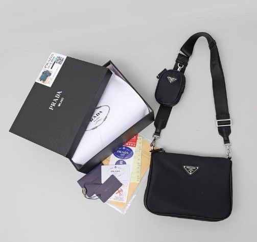 (국내배송) 프라다 88170 테스토 사피아노 숄더백