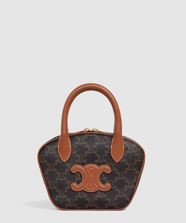 셀린느 미니 볼링백 트리오페 110462