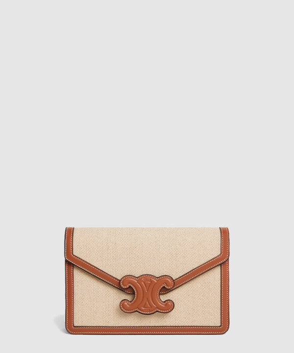 셀린느 텍스타일드 캔버스 WOC 10J972