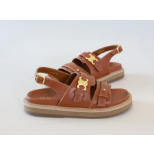 (국내배송) 셀린느 티피 트리옹프 샌들 -탄-