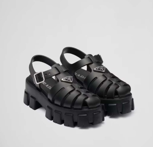 (국내배송) 셀린느 러버 모놀리스 샌들