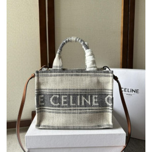 (국내배송) 셀린느 자카드 카바스 숄더백