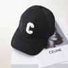 (국내배송) 셀린느 남여공용 C패치 로고 데님 볼캡