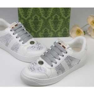 (국내배송) 구찌GG 스크리너 임벨리시드 레더 스니커즈