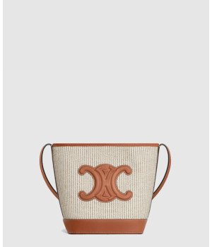 셀린느 트리옹프 퀴르 스몰 버킷백 113782