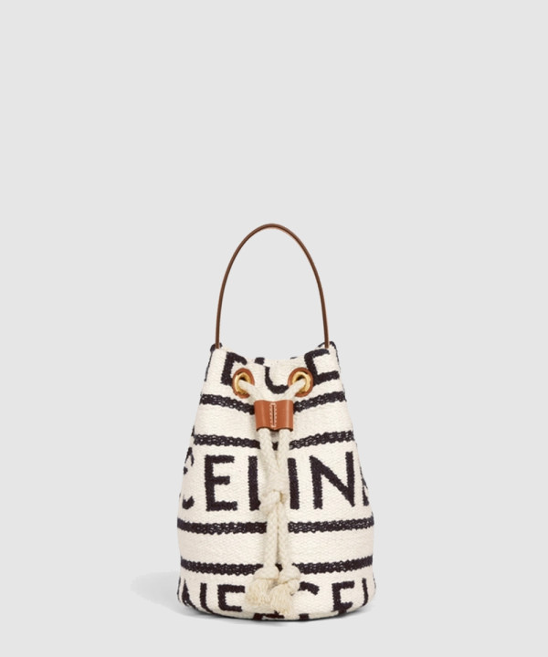 셀린느 틴 드로우스트링 버킷백 196532