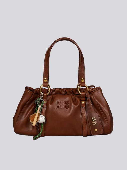 (국내배송) 미우미우 조이 나파 레더 호보백