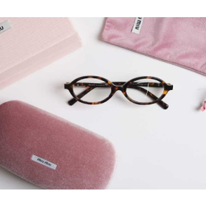 (국내배송) 미우미우 톨토이즈쉘 아세테이트 안경 레오파드