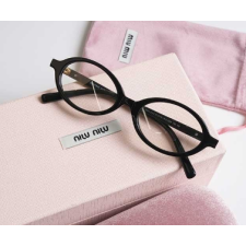 (국내배송) 미우미우 톨토이즈쉘 아세테이트 안경 블랙