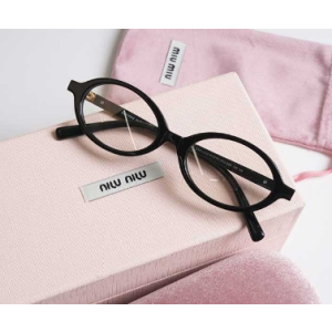 (국내배송) 미우미우 톨토이즈쉘 아세테이트 안경 블랙