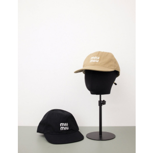 (국내배송) 미우미우 코튼 베이스볼 캡