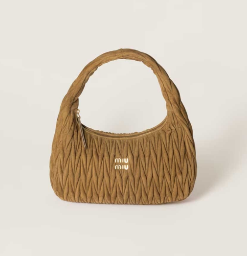 (국내배송) 미우미우 완더 마테라쎄 스웨이드 백