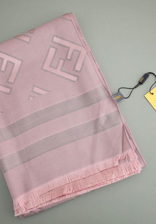 (국내배송) 펜디 FF로고 실크 머플러