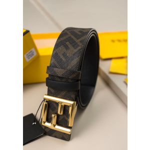 (국내배송) 펜디 남성 FF 캔버스 벨트