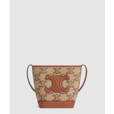 셀린느 트리옹프 퀴르 스몰 버킷백 113782