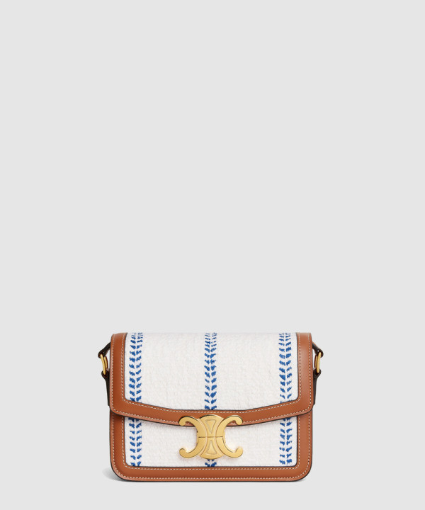 셀린느 틴 트리오페 캔버스 숄더백 188882