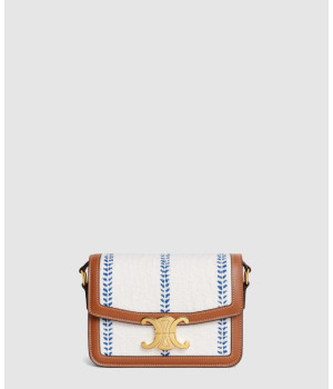 셀린느 틴 트리오페 캔버스 숄더백 188882