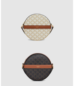 셀린느 트리오페 라운드 펄스 크로스백 10G342