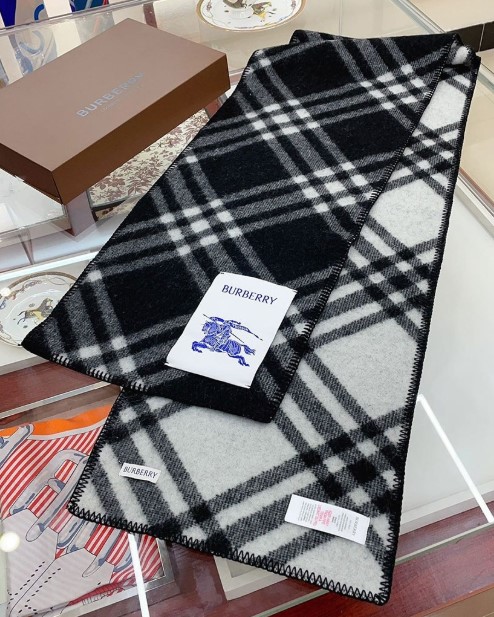 (국내배송) 버버리 빈티지 체크 울 스카프