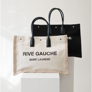 (국내배송) 생로랑 RIVE GAUCHE 리브고쉬 캔버스 토트백