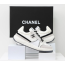 (국내배송) 샤넬 테니스 패브릭 카프스킨 스웨이드 스니커즈