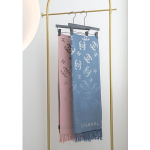 (국내배송) 샤넬 울 그라데이션 머플러