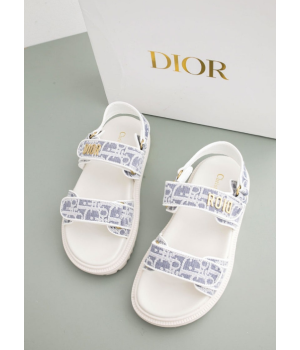 (국내배송) 디올 액트 샌들 자카드 오블리크