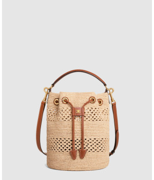 셀린느 라피아 클라라 버킷백 117862