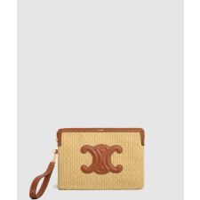 셀린느 스몰 트리옹프 스트랩 파우치 10J502