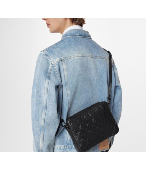 (국내배송) 루이비통 듀오 모노그램 섀도우 레더 메신저백 & 지갑 셋