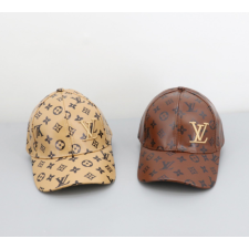 (국내배송) 루이비통 가죽 패턴 볼캡 모자