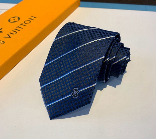 (국내배송) 루이비통 스트라이프 스퀘어 패턴 넥타이