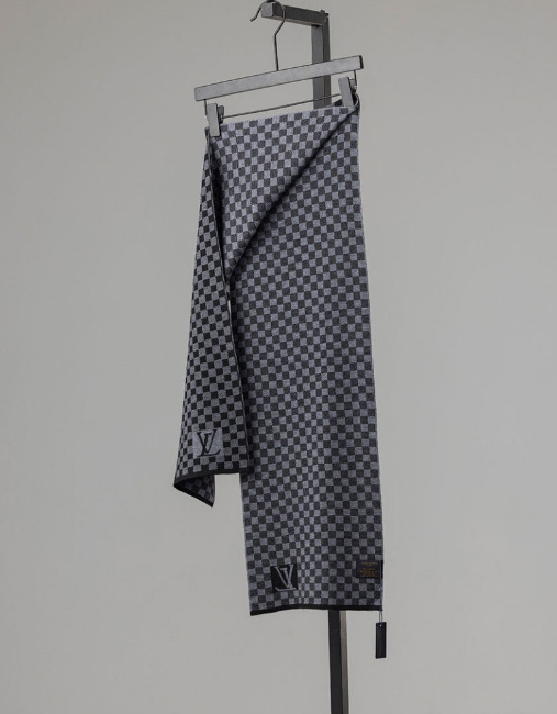 (국내배송) 루이비통 다미에 울 머플러