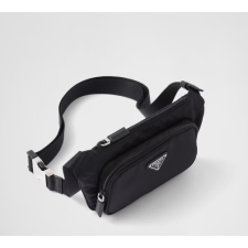 (국내배송) 프라다 리나일론 사피아노 가죽 숄더백