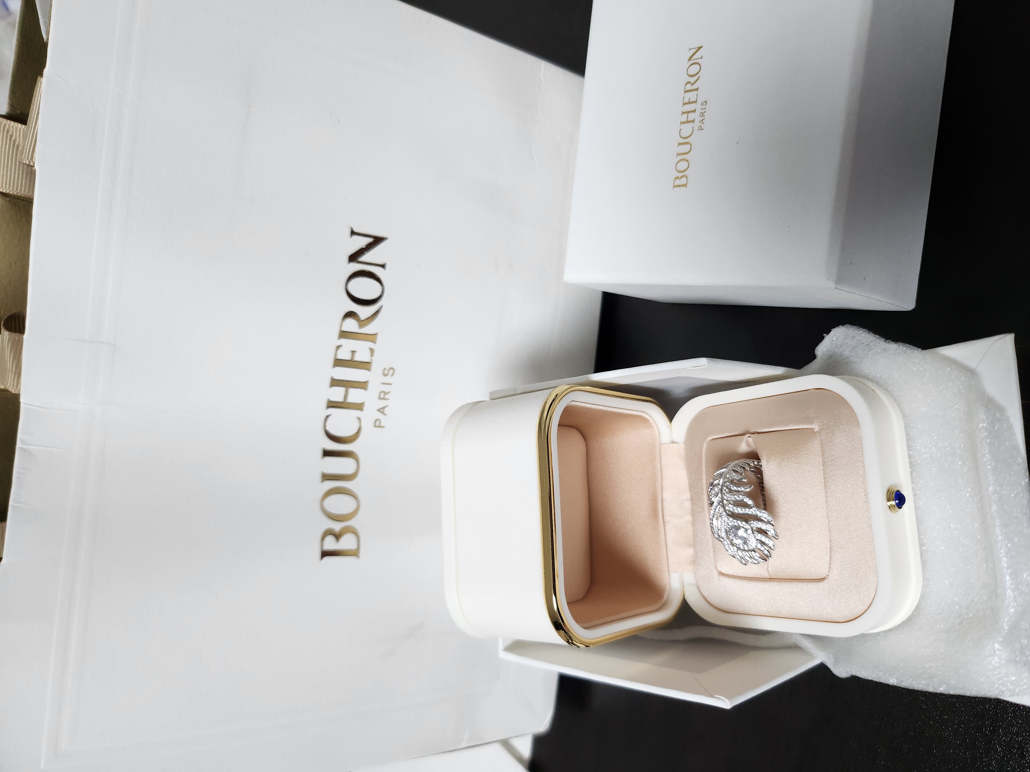 송*주님 부쉐론 플륌드펑 반지 검품 및 출고