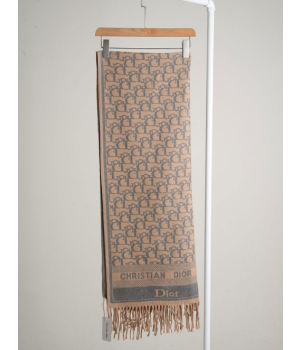 (국내배송) 디올 오블리크 캐시미어 프린지 머플러