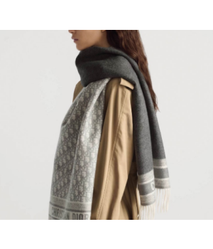 (국내배송) 디올 Dior Oblique 울 머플러