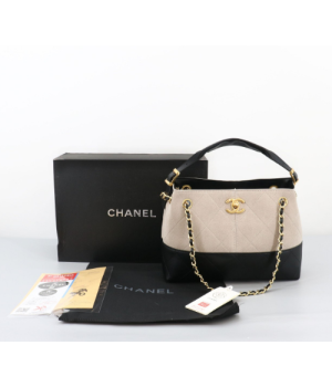 (국내배송) 샤넬 투톤 공방 스웨이드 쇼퍼백 스몰