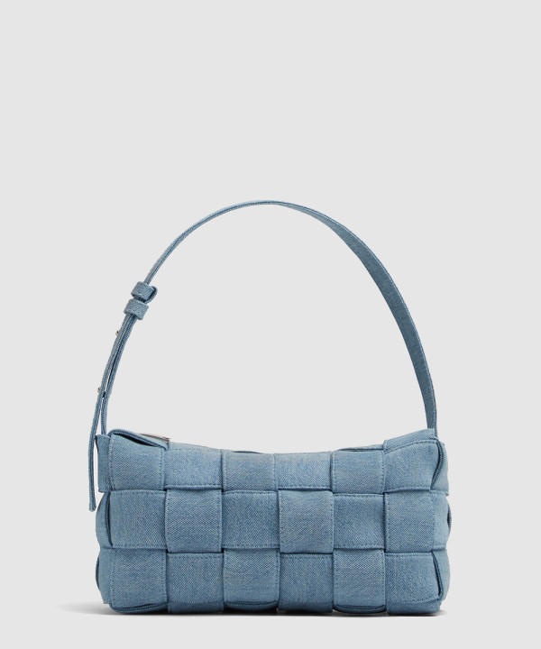 보테가베네타 워시드 데님 브릭 카세트 709628