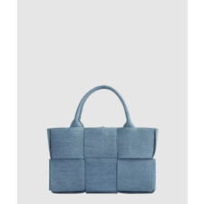 보테가베네타 데님 미니 아르코 토트 714613