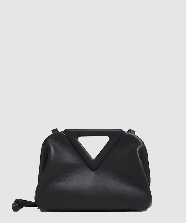 보테가베네타 비텔로 트라이앵글 탑핸들 658476